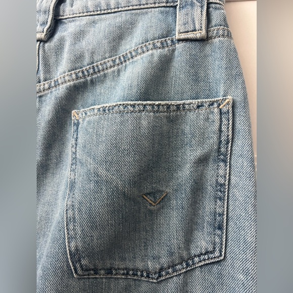 HUDSON Button-Front Denim Pencil Skirt SIZE 26 - Picture 9 of 11